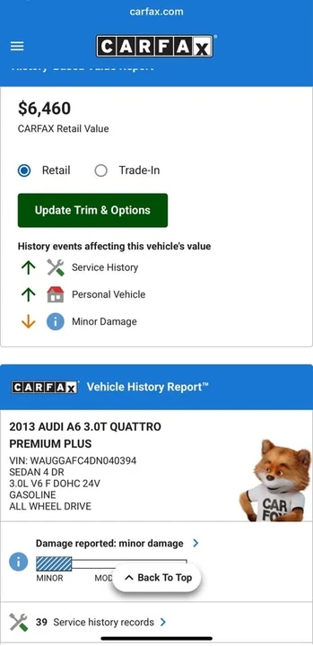 2013 Audi C7 A6 - Image 12 of 15