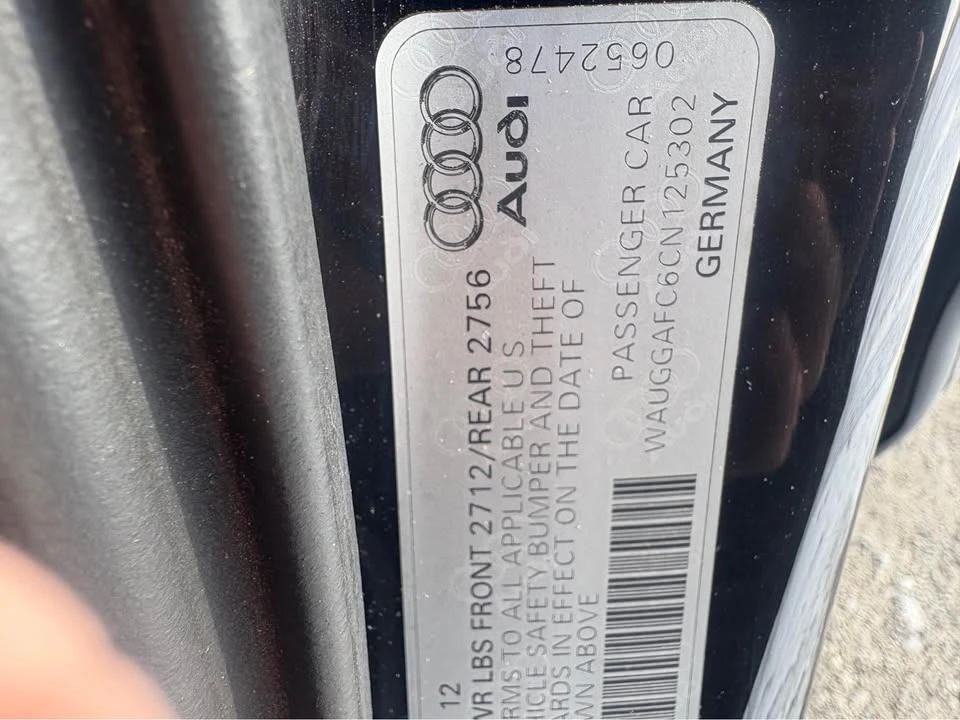 2013 Audi C7 A6 - Image 7 of 7