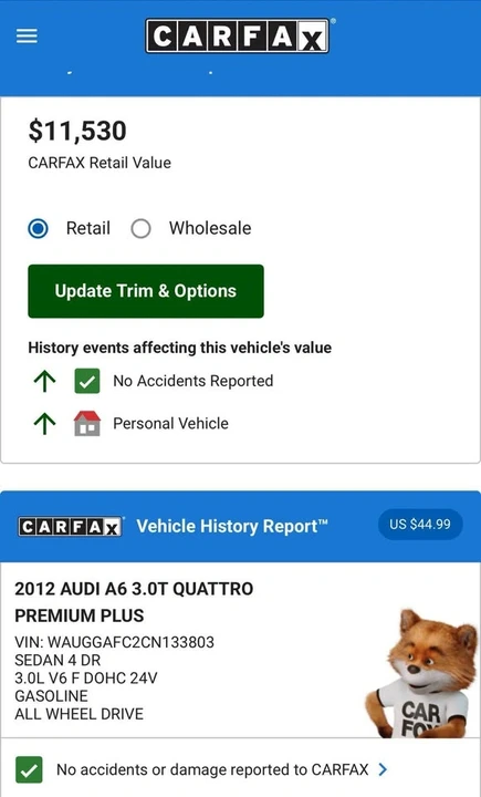 2013 Audi C7 A6 - Image 6 of 13