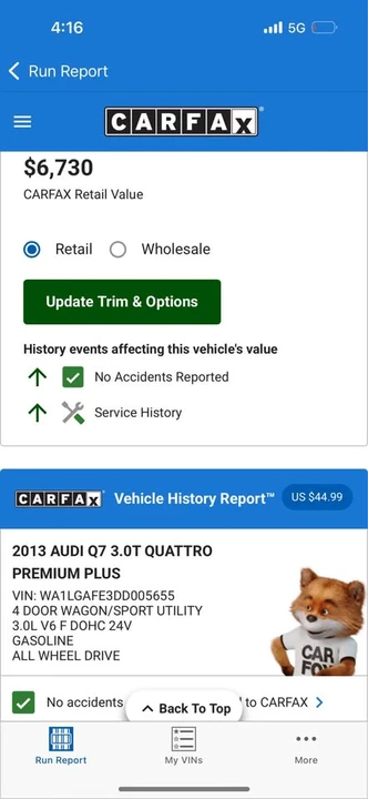 2013 Audi 4L Q7 - Image 12 of 19