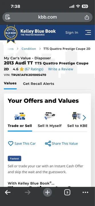 2013 Audi TTS Mk2 - Image 3 of 11