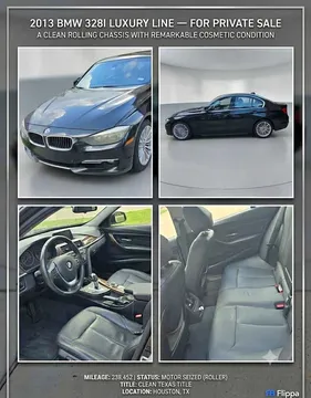 2013 BMW 3 Series 328i Sedan 4D