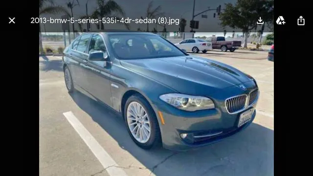 2013 BMW 5 Series 535i Sedan 4D