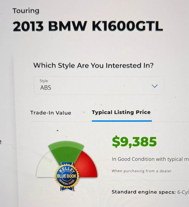 2013 BMW K1600 - Image 4 of 4