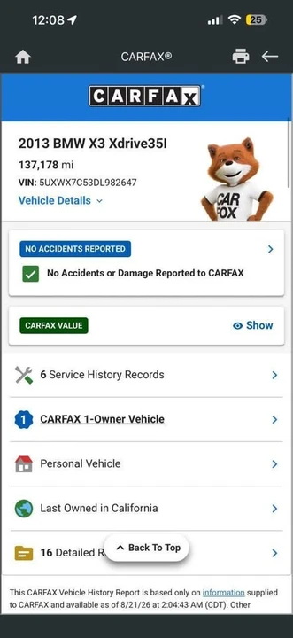 2013 BMW F25 X3 - Image 9 of 20