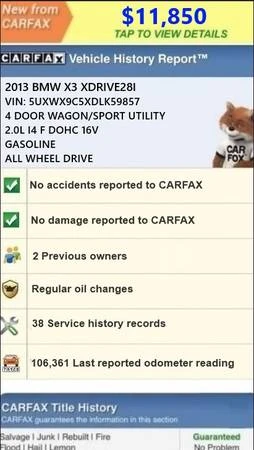 2013 BMW F25 X3 - Image 15 of 15