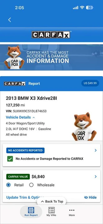 2013 BMW F25 X3 - Image 13 of 13