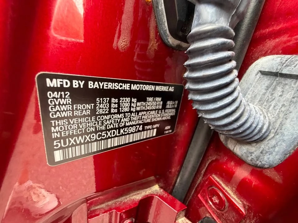 2013 BMW F25 X3 - Image 12 of 20