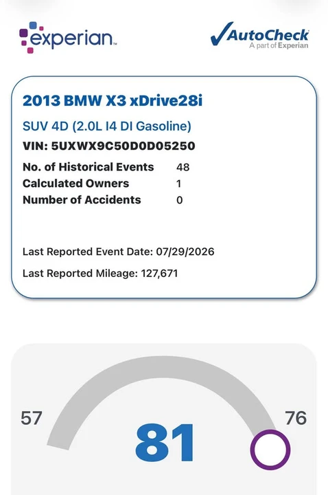 2013 BMW F25 X3 - Image 11 of 11