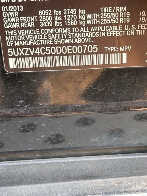 2013 BMW E70 X5 - Image 9 of 9