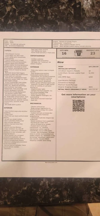 2013 BMW E70 X5 - Image 13 of 14