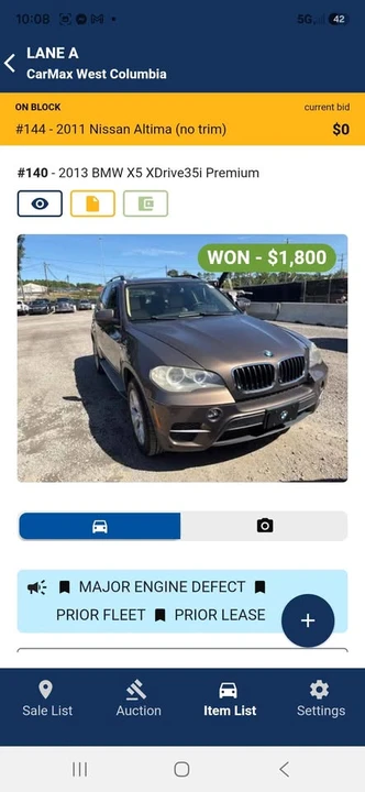 2013 BMW E70 X5 - Image 3 of 5