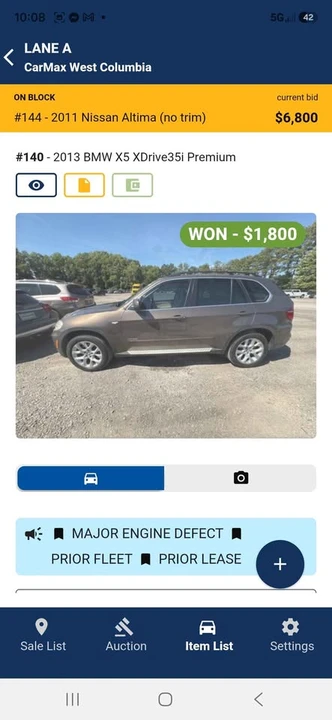 2013 BMW E70 X5 - Image 2 of 5