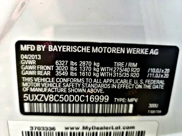 2013 BMW E70 X5 4.8i & xDrive50i - Image 19 of 19