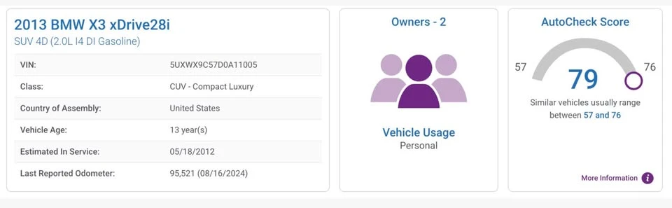 2013 BMW F25 X3 - Image 15 of 16
