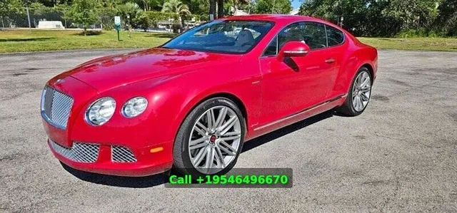 2013 Bentley Continental GT Speed AWD 2dr Coupe