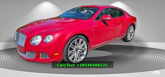 2013 Bentley Continental GT Speed AWD 2dr Coupe
