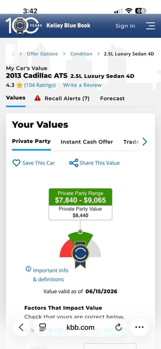 2013 Cadillac ATS - Image 11 of 11
