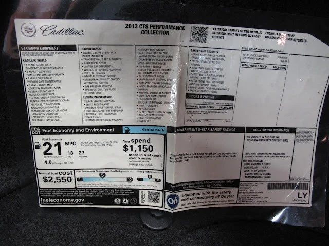 2013 Cadillac CTS 2nd Gen - Image 5 of 21