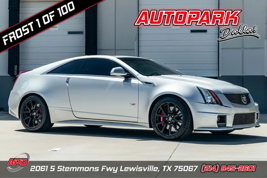 2013 Cadillac CTS-V Silver Frost Matte Edition