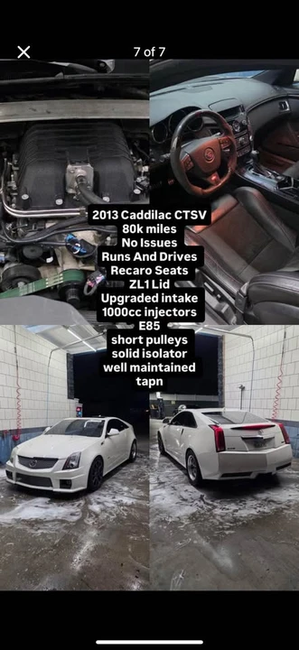 2013 Cadillac CTS-V 2nd Gen - Image 5 of 5