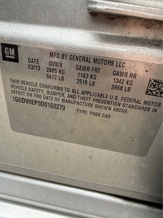 2013 Cadillac CTS-V 2nd Gen - Image 11 of 15