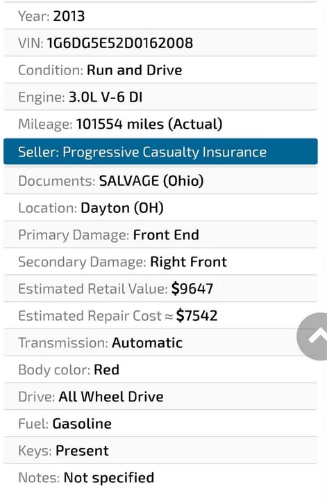 2013 Cadillac CT4 - Image 7 of 7