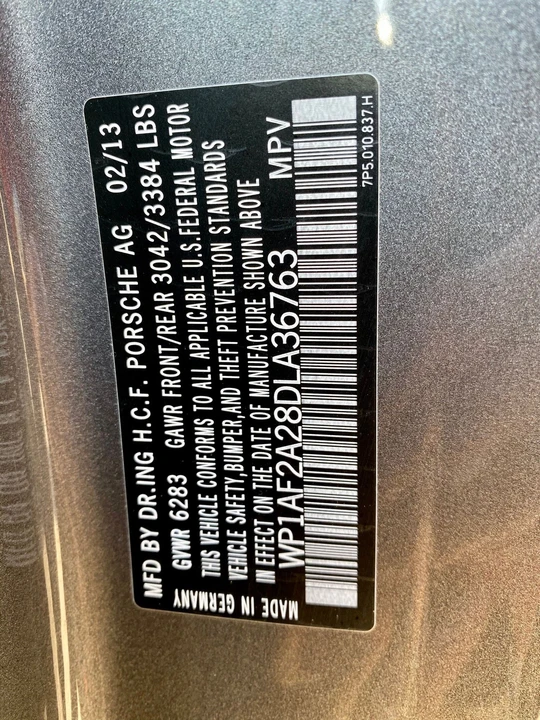 2013 Porsche 958 Cayenne Diesel - Image 13 of 15