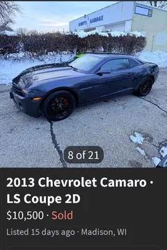 2013 Chevrolet Camaro LS Coupe 2D