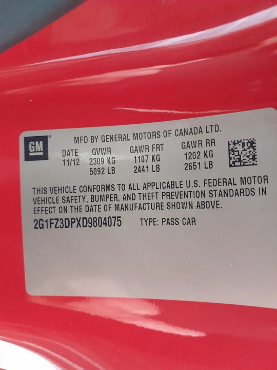 2013 Chevrolet - Image 10 of 18