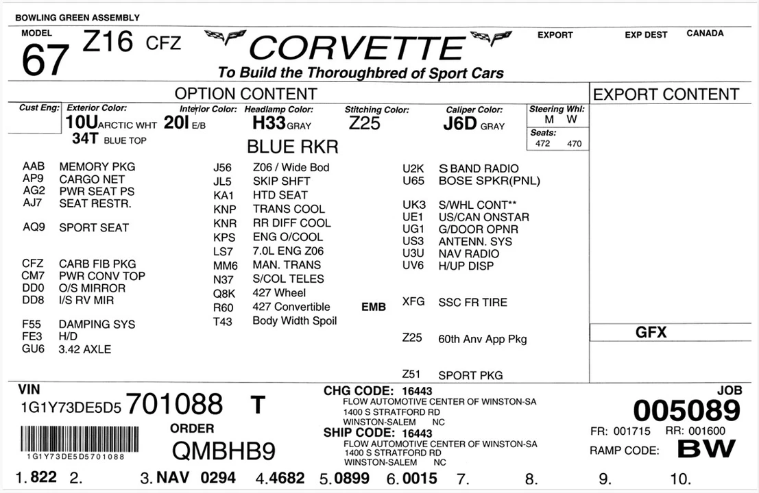 2013 Chevrolet Corvette - Image 20 of 28