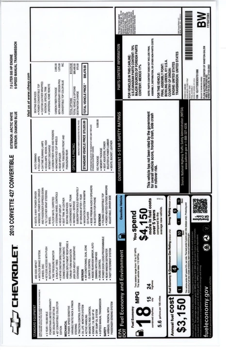 2013 Chevrolet Corvette - Image 19 of 28