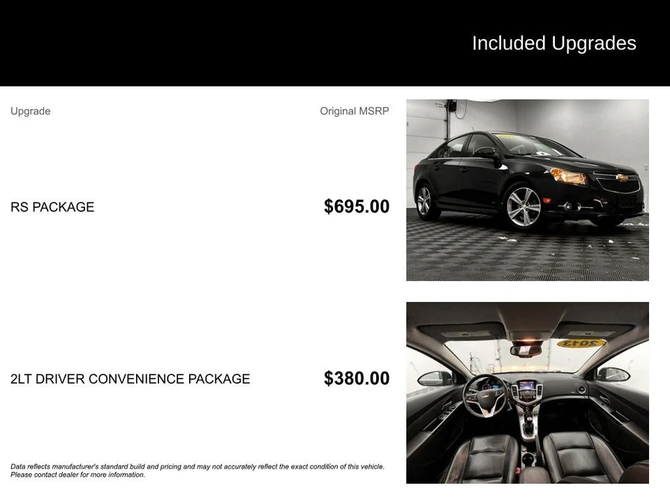 2013 Chevrolet Cruze - Image 3 of 12