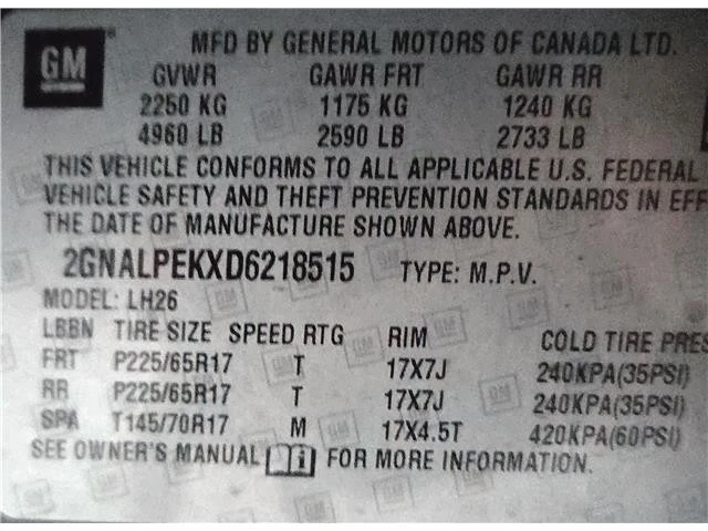 2013 Chevrolet Equinox - Image 9 of 9