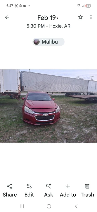 2013 Chevrolet Malibu - Image 2 of 4