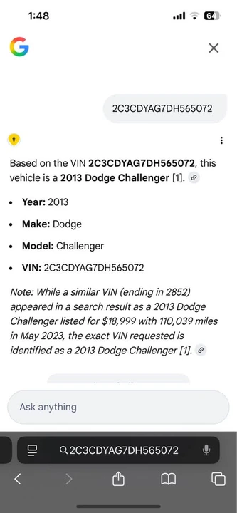 2013 Dodge Challenger SRT8 & 392 3rd Gen - Image 6 of 6