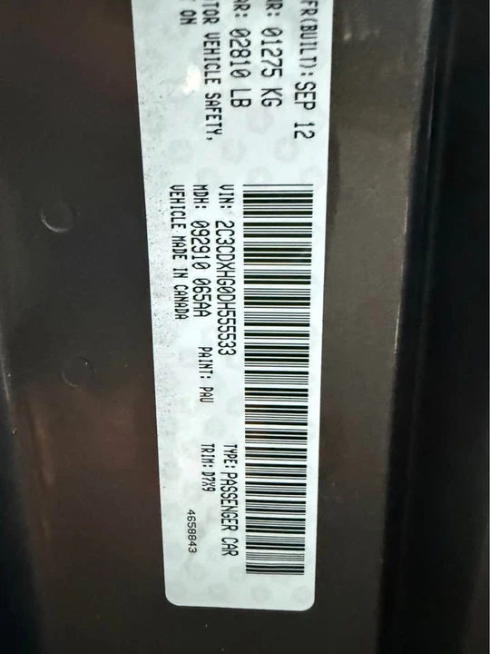 2013 Dodge Charger 7th Gen - Image 14 of 14