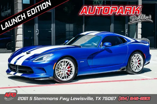 2013 Dodge Viper GTS Launch Edition