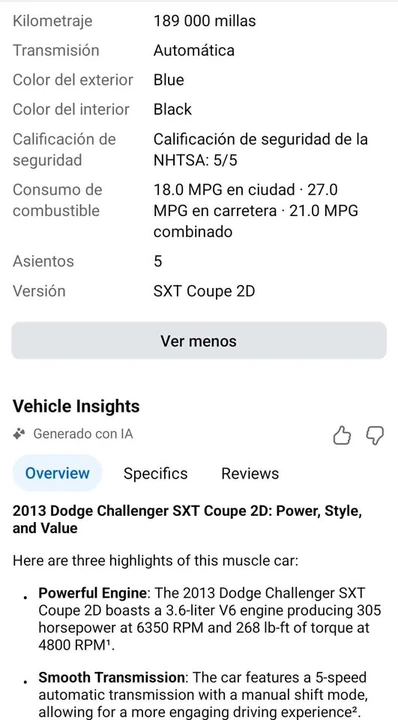 2013 Dodge Challenger 3rd Gen - Image 7 of 9
