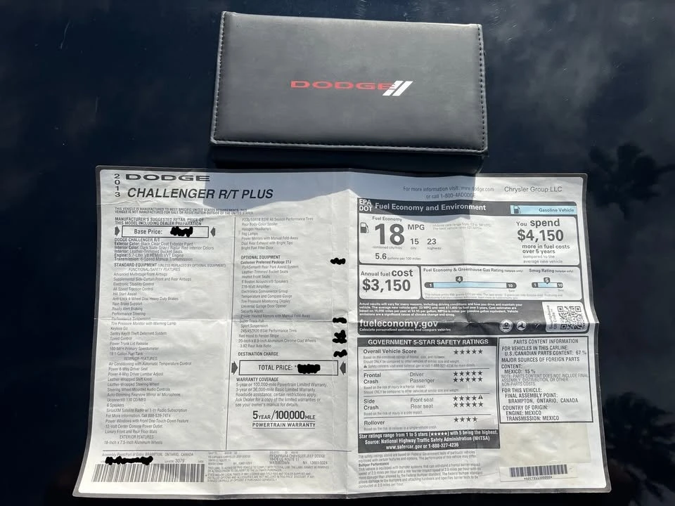 2013 Dodge Challenger 3rd Gen - Image 20 of 20