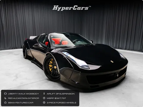 2013 Ferrari 458 Spider