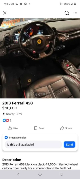2013 Ferrari 458 Speciale - Image 7 of 11