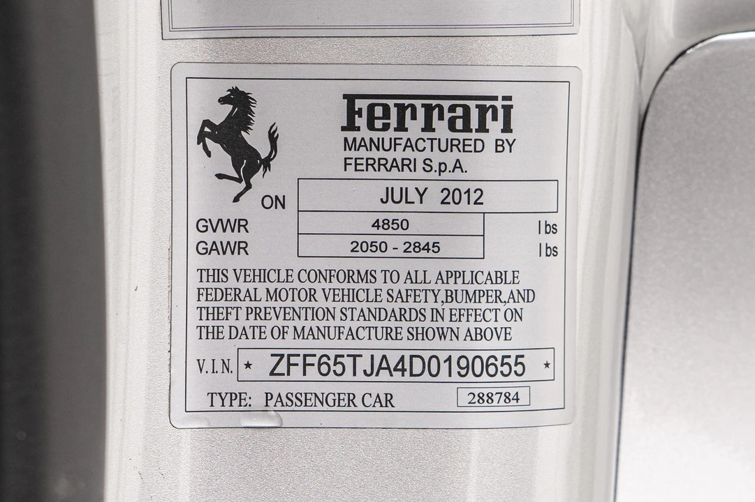 2013 Ferrari California - Image 20 of 21
