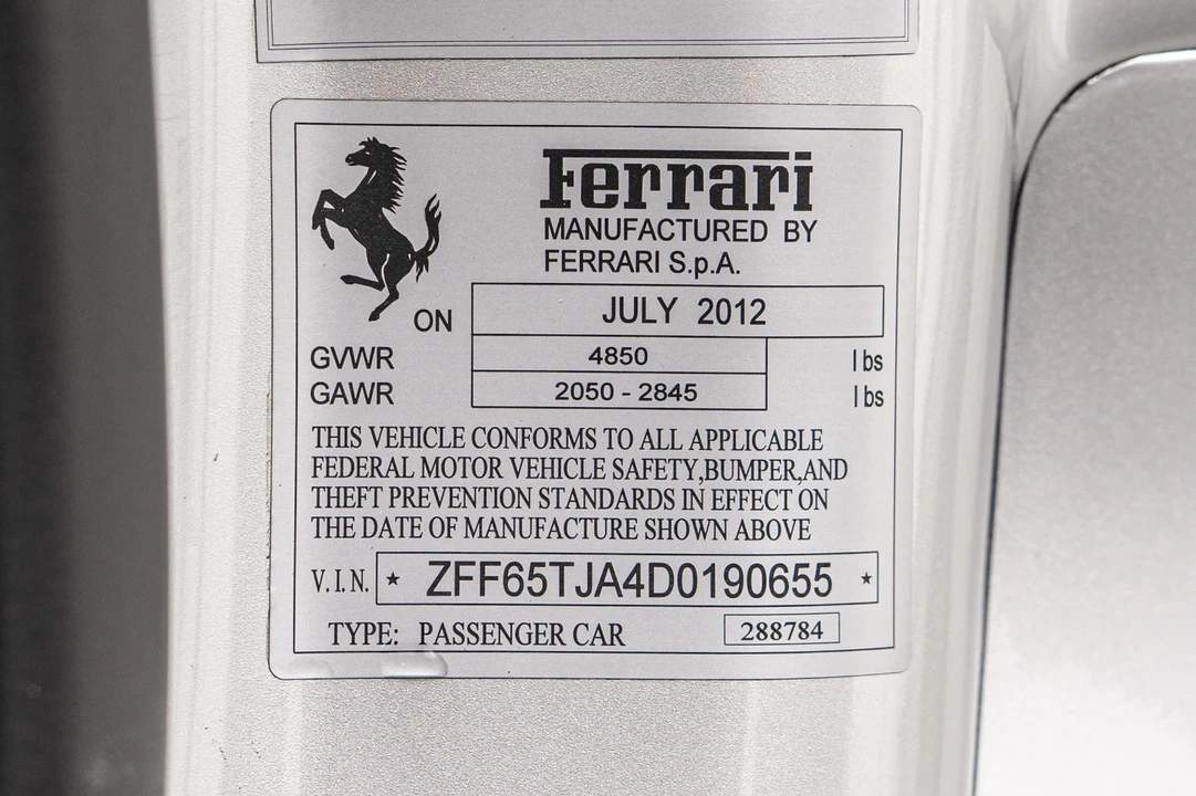 2013 Ferrari California - Image 20 of 21