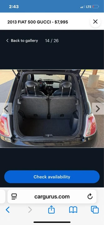 2013 Fiat 500 - Image 6 of 8