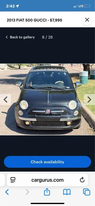 2013 Fiat 500 - Image 3 of 8