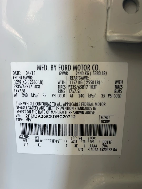 2013 Ford Edge - Image 18 of 18