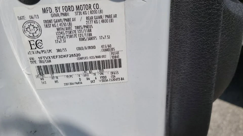 2013 Ford F-150 12th Gen - Image 11 of 11