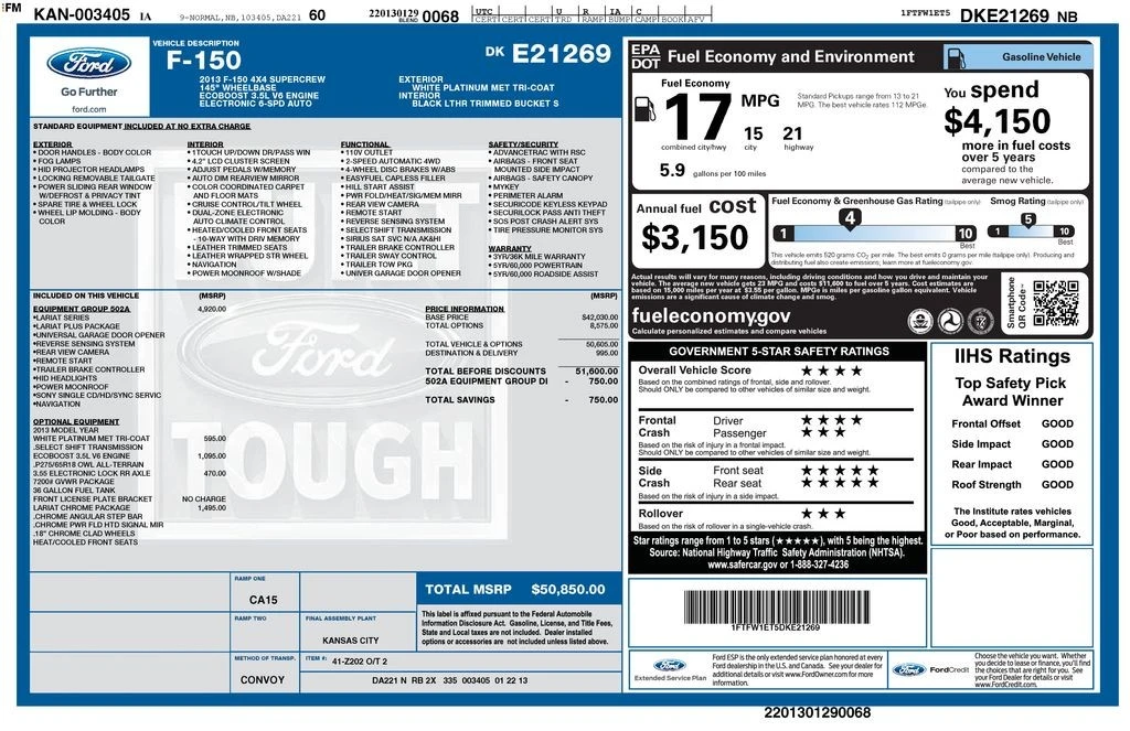 2013 Ford F-150 12th Gen - Image 4 of 12