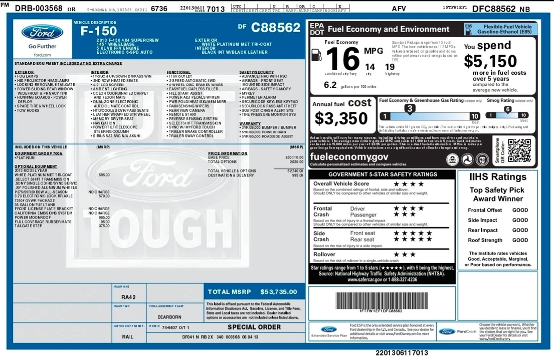 2013 Ford F-150 12th Gen - Image 19 of 19